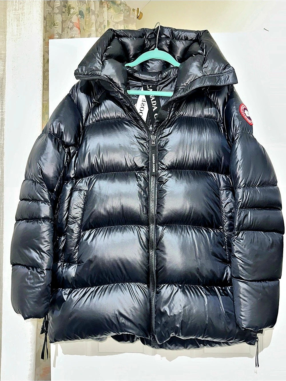 Canada Goose Cypress Puffer Black Puffer Jacket Like New